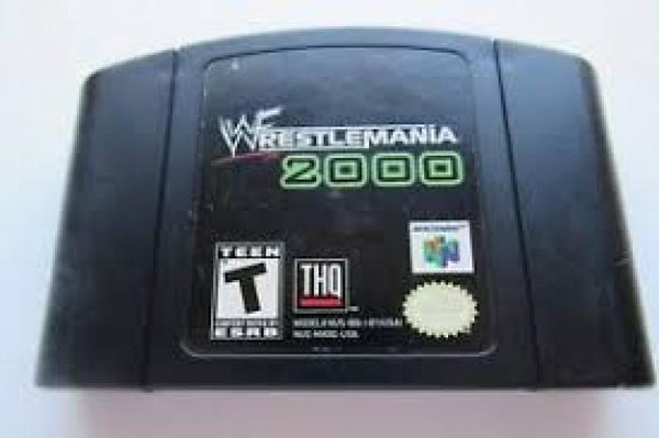 N64 WWF Wrestlemania 2000