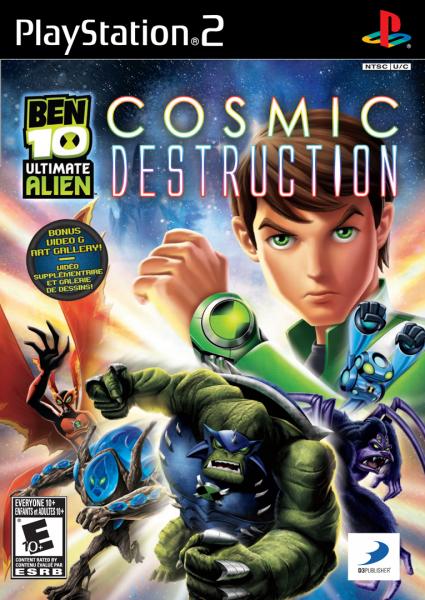 PS2 Ben 10 - Ultimate Alien - Cosmic Destruction