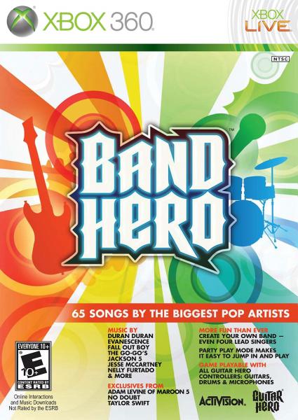 X360 Band Hero - game only