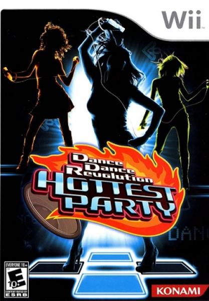 Wii Dance Dance Revolution DDR - Hottest Party - Disc only