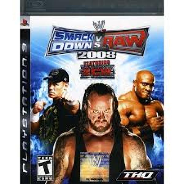 PS3 WWE Smackdown vs Raw 2008