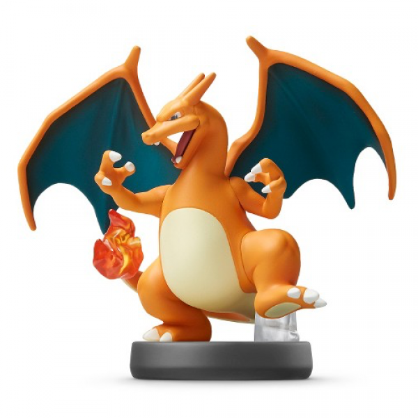 Amiibo - Gold Smash Base - Charizard - Pokemon - Orange flame lizard dragon - USED