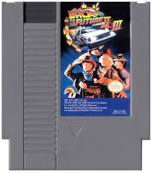 NES Back to the Future Part II 2 & III 3