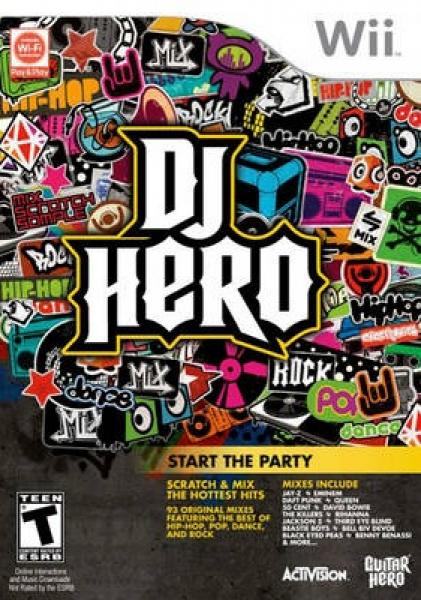 Wii DJ Hero - Game Only