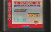 SG Triple Score - Super Hang On / World Championship Soccer / Columns