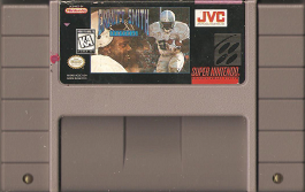 SNES Emmitt Smith Football