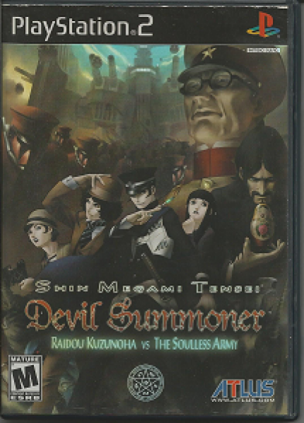 PS2 Shin Megami Tensei SMT - Devil Summoner - Raidou Kuzunoha vs. the Soulless Army
