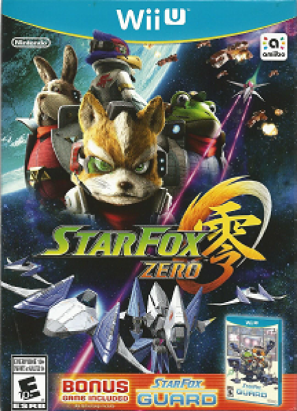WiiU Star Fox Zero & Star Fox Guard Bundle - Complete in Box with Both Games