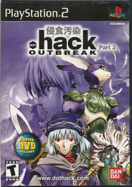 PS2 Dot Hack - Outbreak - Part 3 - Game and Anime DVD