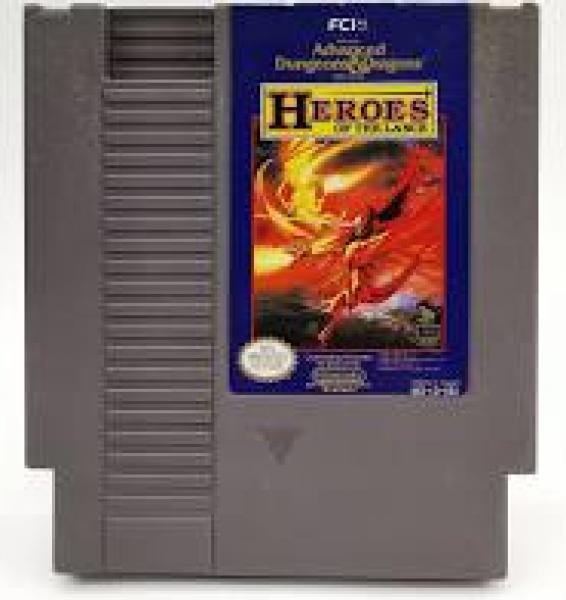 NES Advanced Dungeons & Dragons - Heroes of the Lance