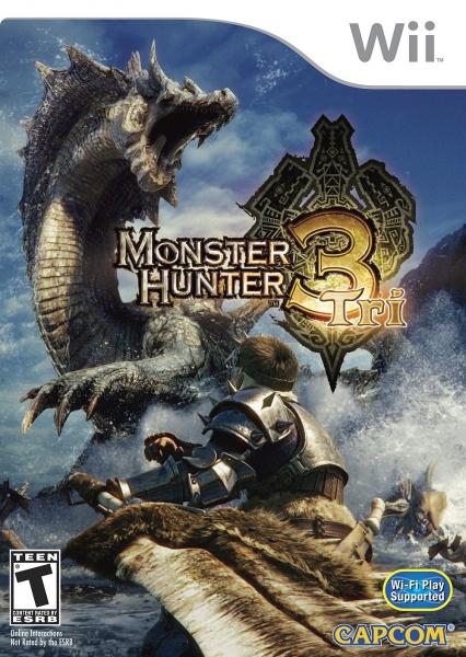 Wii Monster Hunter 3 Tri