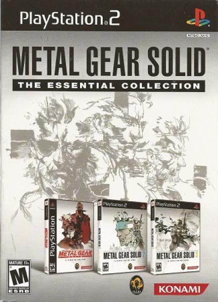 PS2 Metal Gear Solid - The Essential Collection - MGS 1 / 2 / 3 - Complete in Box
