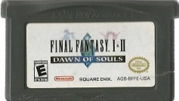 GBA Final Fantasy I & II - Dawn of Souls