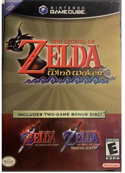 GC Zelda - Wind Waker PLUS Ocarina of Time & Masters Quest