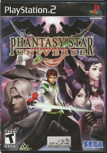 PS2 Phantasy Star Universe