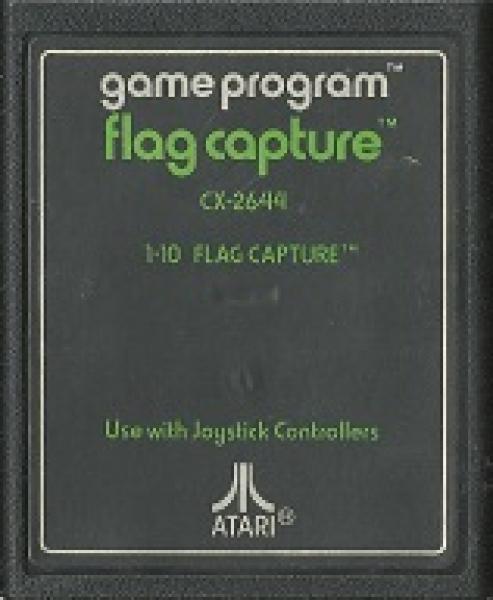 A26 Flag Capture - Atari Text Label