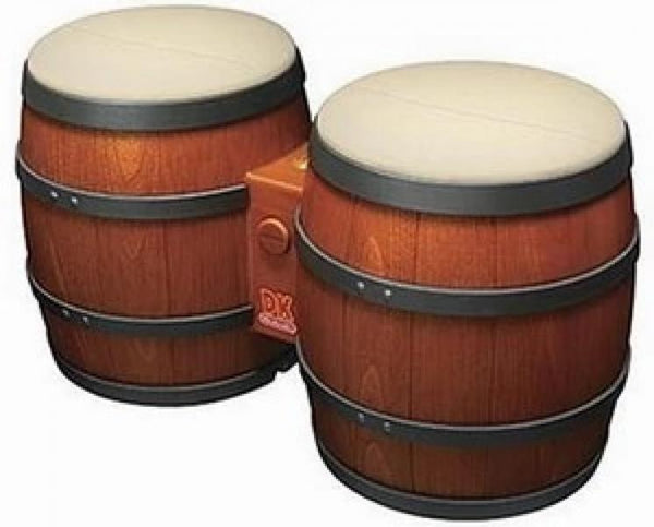 GC Controller (1st) - Donkey Kong DK Bongos - For use with Donkey Konga / Jungle Beat - USED
