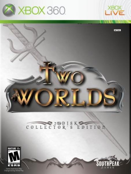 X360 Two Worlds - 2 Disc Collectors Edition - Complete with Game, Bonus Disc, Tabletop RPG Book and World Map