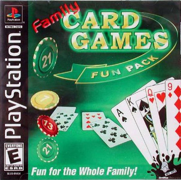 PS1 Family Card Games Fun Pack
