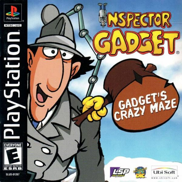 PS1 Inspector Gadget - Gadget's Crazy Maze