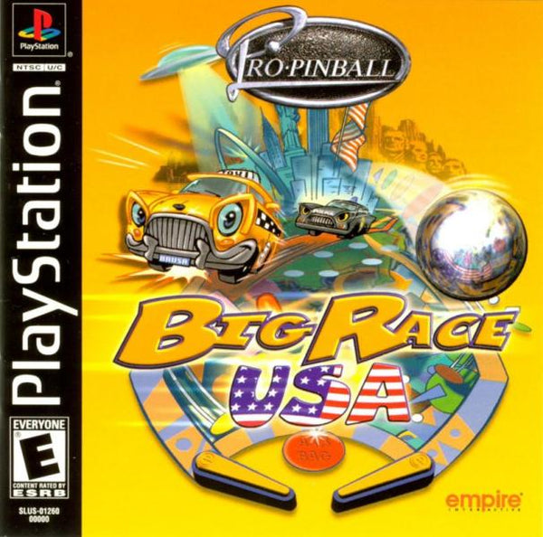 PS1 Pro Pinball - Big Race USA