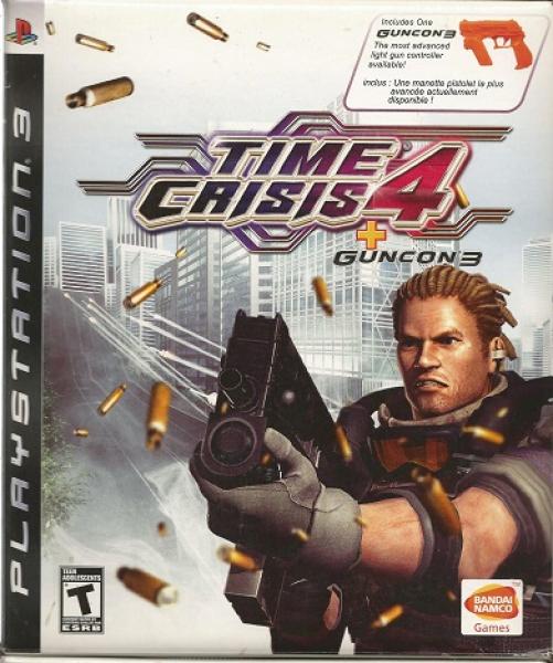 PS3 Time Crisis 4 - Complete with Game, Gun and Sensors