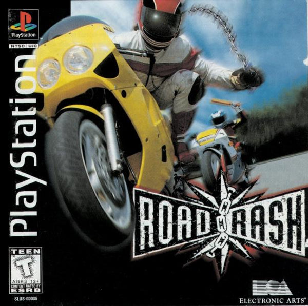PS1 Road Rash - JEWEL CASE