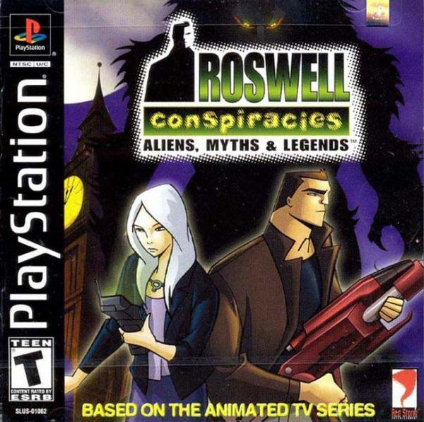 PS1 Roswell Conspiracies - Aliens, Myths & Legends