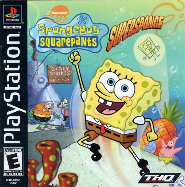 PS1 SpongeBob SquarePants - SuperSponge