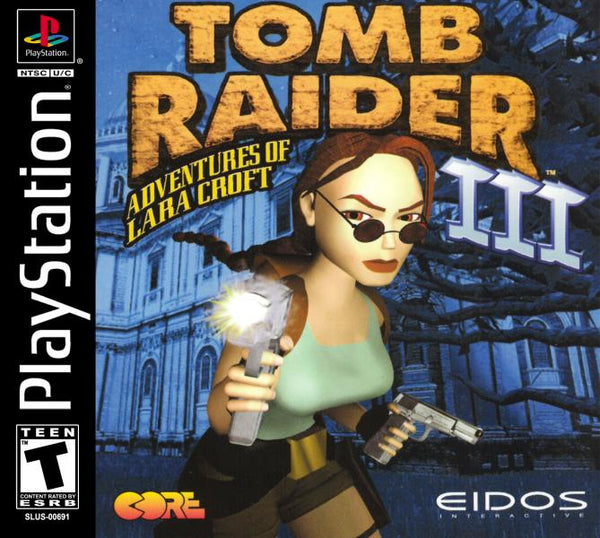 PS1 Tomb Raider III 3 - Adventures of Lara Croft