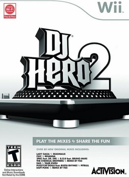 Wii DJ Hero 2