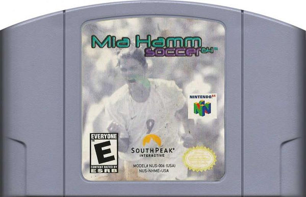 N64 Mia Hamm Soccer 64