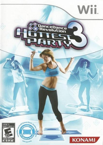Wii Dance Dance Revolution DDR - Hottest Party 3