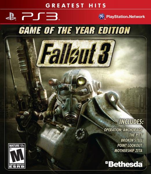 PS3 Fallout 3 - Game of the Year Edition
