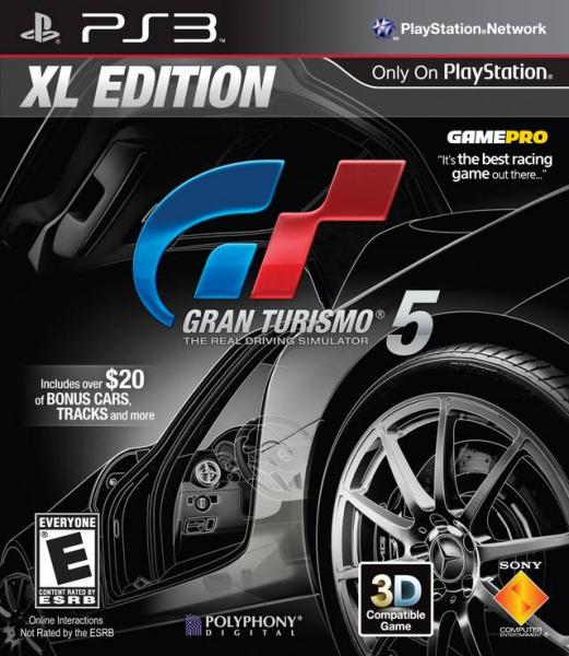 PS3 Gran Turismo 5 - XL Edition
