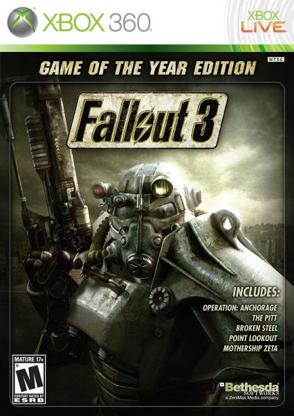 X360 Fallout 3 - Game of the Year Edition
