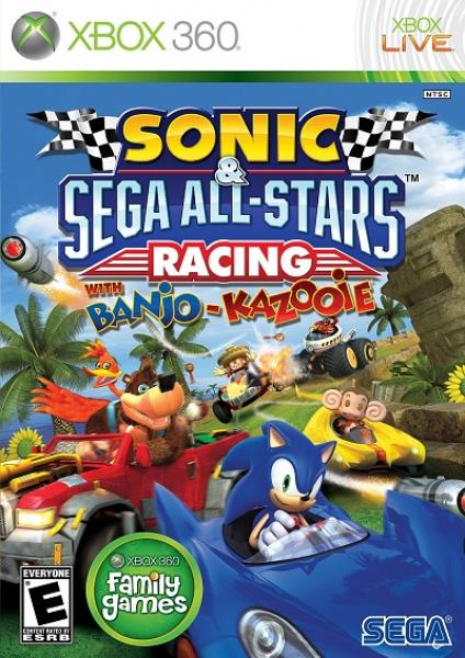 X360 Sonic & Sega All Stars Racing with Banjo Kazooie