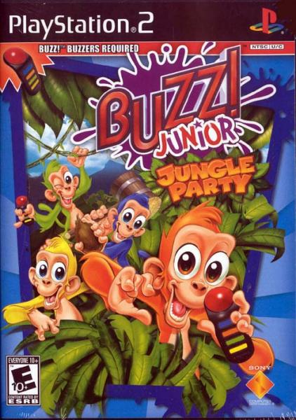 PS2 Buzz! Junior - Jungle Party - Game Only