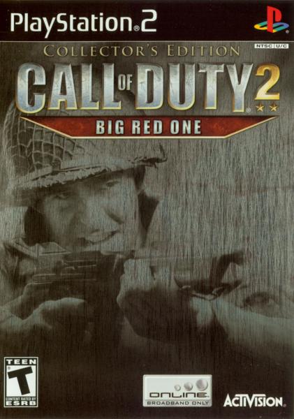 PS2 Call of Duty 2 - Big Red One - Collector's Edition
