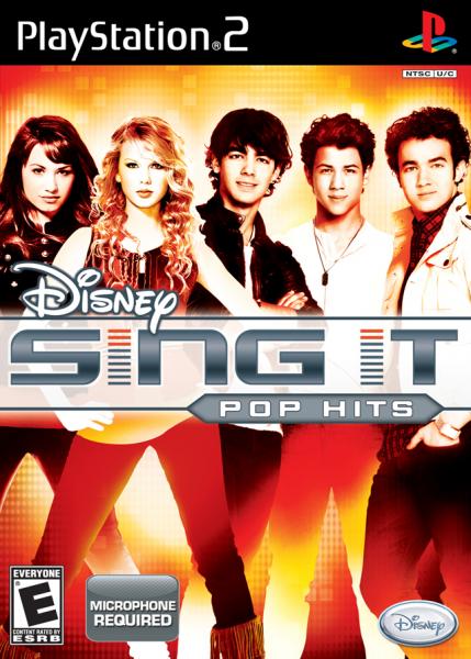 PS2 Disney Sing It - Pop Hits