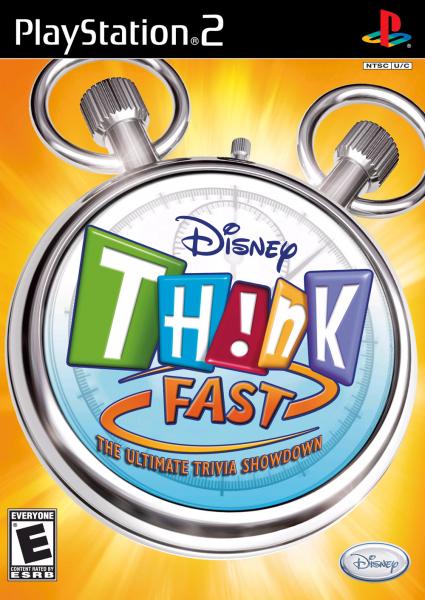 PS2 Disney Think Fast - Game Only