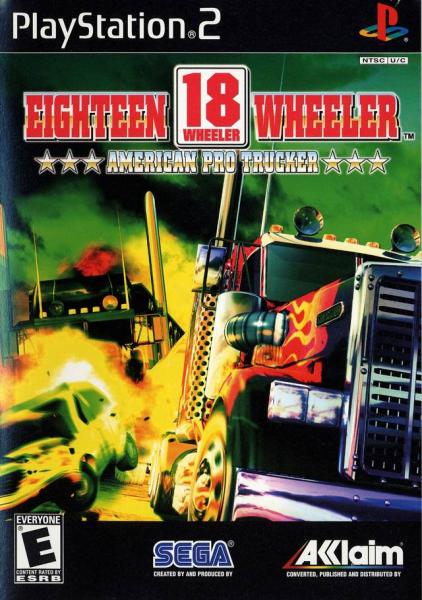 PS2 Eighteen 18 Wheeler - American Pro Trucker