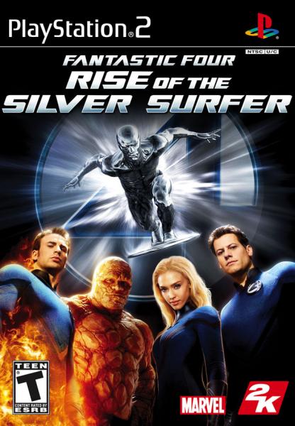PS2 Fantastic Four 4 - Rise of the Silver Surfer