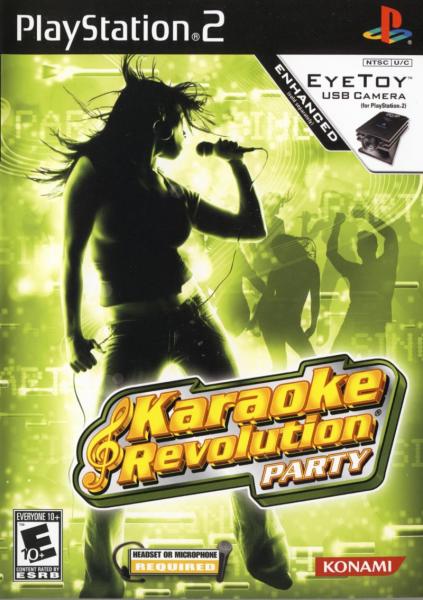 PS2 Karaoke Revolution - Party