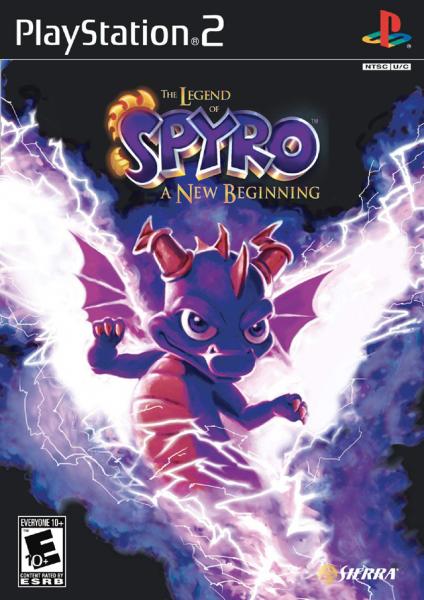 PS2 Legend of Spyro - New Beginning
