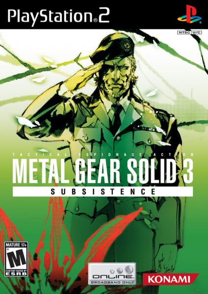 PS2 Metal Gear Solid 3 - Subsistence - 2-Disc Version