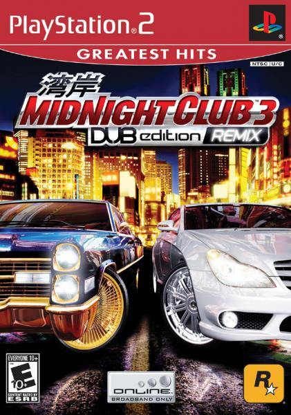 PS2 Midnight Club 3 - DUB Edition Remix