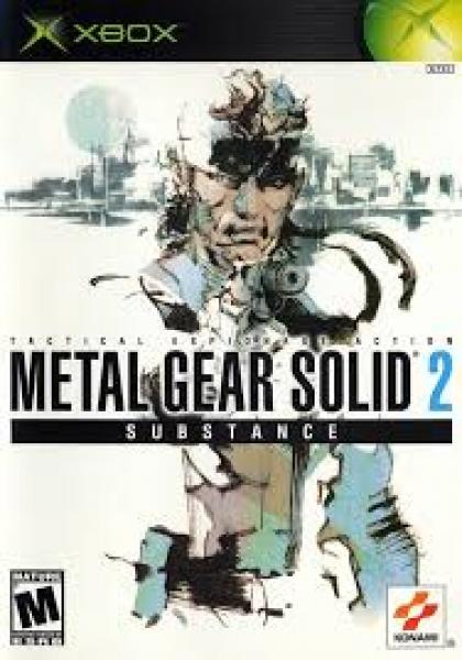 XBOX Metal Gear Solid 2 - Substance