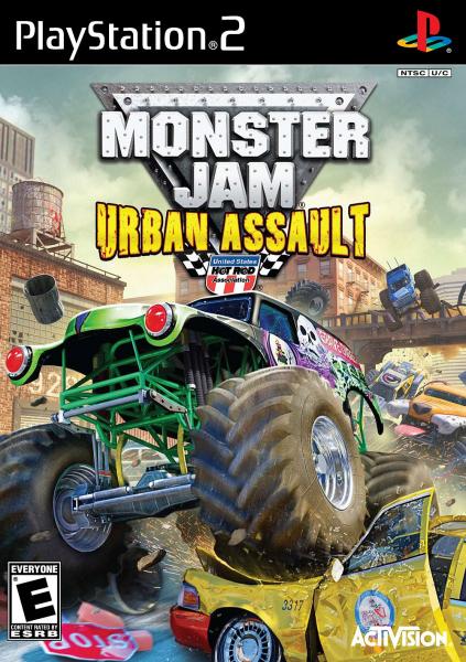 PS2 Monster Jam - Urban Assault