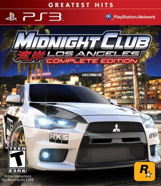 PS3 Midnight Club - Los Angeles LA - Complete Edition